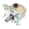 Pompa Hydrauliczna Prawa HYDROTOR Cyklop T-214 / PZ2-KP-40, 7214065012